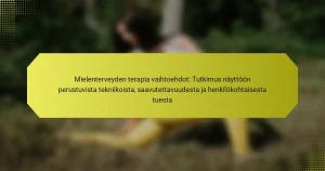 Mielenterveyden terapia vaihtoehdot: Tutkimus näyttöön perustuvista tekniikoista, saavutettavuudesta ja henkilökohtaisesta tuesta