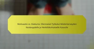 Motivaatio vs. Itsekuria: Olennaiset Työkalut Mielenterveyden Kestävyydelle ja Henkilökohtaiselle Kasvulle